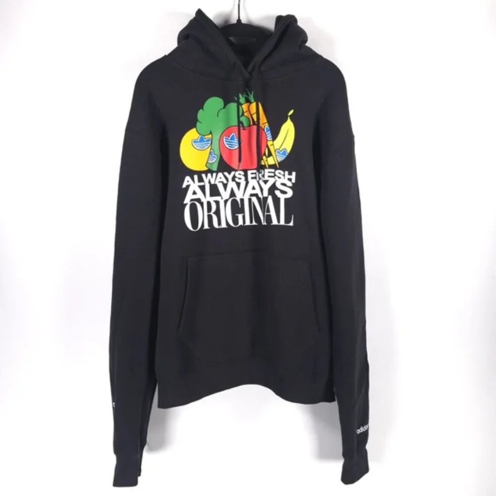 NWT ADIDAS ORIGINALS OG ALWAYS FRESH‎ TREFOIL HOODIE MEDIUM HD5259 Sweatshirt